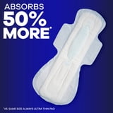 (2 pack) Always Maxi Pads with Wings, Size 5, Extra Heavy Overnight, 36 Count
