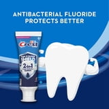 (3 pack) Crest Toothpaste, Kids Sugar Bacteria Shield Fluoride Toothpaste, Strawberry Flavor, 4.1 oz, Ages 6+