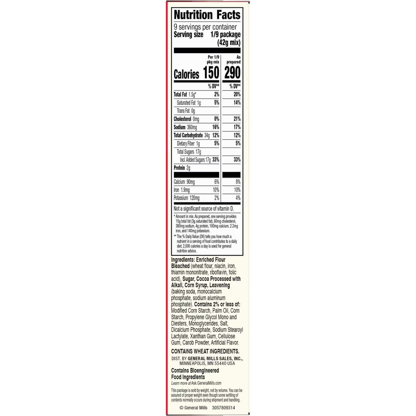 Betty Crocker Favorites Super Moist, Devil's Food, Cake Mix, 13.25 oz