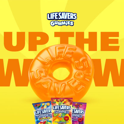 Life Savers Gummies Fruit Rings Gummy Candy - 7 oz Bag