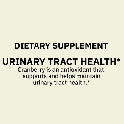 Spring Valley Cranberry Gummies Urinary Tract Support Dietary Supplement, 500 mg, 60 Count