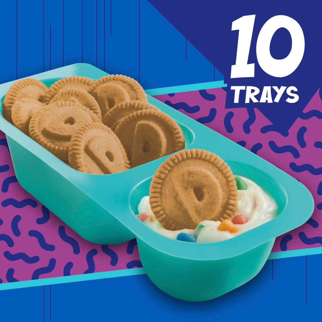 Dunkaroos Cinnamon Graham Cookies and Rainbow Chip Frosting, 10 Ct, 10 oz