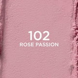 L'Oreal Paris Colour Riche Blurred Matte Lipstick , Rose Passion 102, 0.13 oz