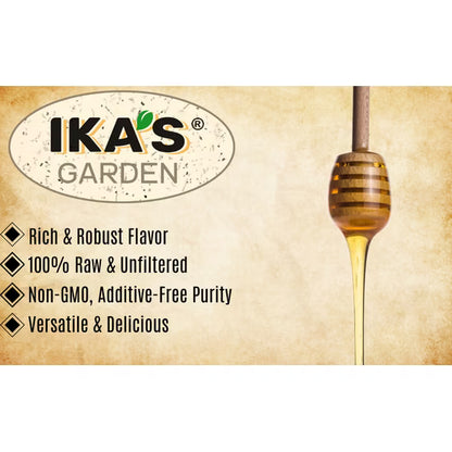 Ika's Garden Forest Honey, 17.6 oz