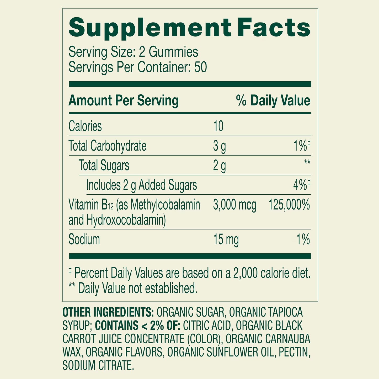 Spring Valley Extra Strength Vitamin B12 Supplement, Raspberry Flavor, 3000 mcg, 100 Count, Vegetarian Gummies for Metabolism Support