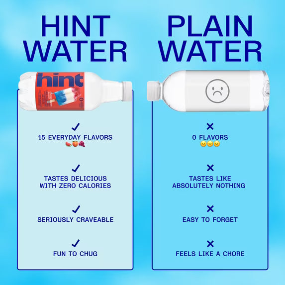 Hint Fruit-Infused Bottled Water, Summer Classics Variety Pack - Sugar Free Flavored Water with Zero Calories, Natural Fruit Essences, and No Artificial Sweeteners - 16 Fl Oz (Pack of 12)