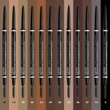 NYX Professional Makeup Micro Precise Vegan Eyebrow Pencil, Brunette, 0.003 oz