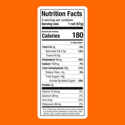 King's Hawaiian Original Hawaiian Sweet Mini Sub Rolls 6 Count, 12 oz, Shelf-Stable