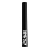 NYX Professional Makeup Vivid Matte Liquid Liner, Smear-Resistant Eyeliner with Precise Tip, Black