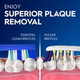 Oral-B Toothbrush Pack, Expert Clean Pulsar Battery Powered Toothbrush, Medium, 2 Count