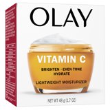 (2 pack) Olay Face Moisturizer, Vitamin C Face Cream, Brightening, Hydrating, Evens Tone, 1.7 oz