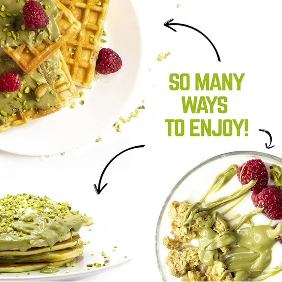 EATALIAN by AMZ BETTER Pistachio Cream, 7oz/200 gr, Spreadable Pistachio Paste, Sweet and Unique Taste, Ideal on Bread, for Cakes, Dessert, Ice Cream, Excellent for Dubai Chocolate, Made in Italy