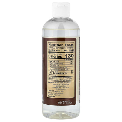 Ellyndale Naturals Liquid Coconut Oil, 16 Fl Oz