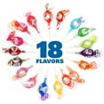Charms Mini Pops Lollipop, 2 Pound Bulk Bag (Approx. 150 Lollipops) Individually Wrapped Charm Suckers Candy, 18 Assorted Flavors