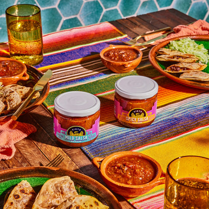(3 pack) Siete Family Foods, Casera Salsa Roja, Mild, 10.5 oz.