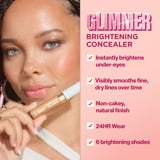 Revlon Glimmer Brightening Liquid Concealer, Buildable Coverage, 125, 0.3 fl oz