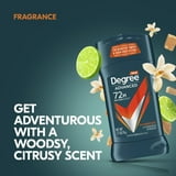 (2 pack) Degree Men 72-hour Antiperspirant Adventure Antiperspirant For Men With MotionSense Technology 2.7 oz Twin Pack