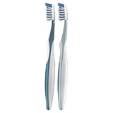 Oral-B Toothbrush Pro Clean Cross Action, Deep Plaque Removal, Medium, 2 Count
