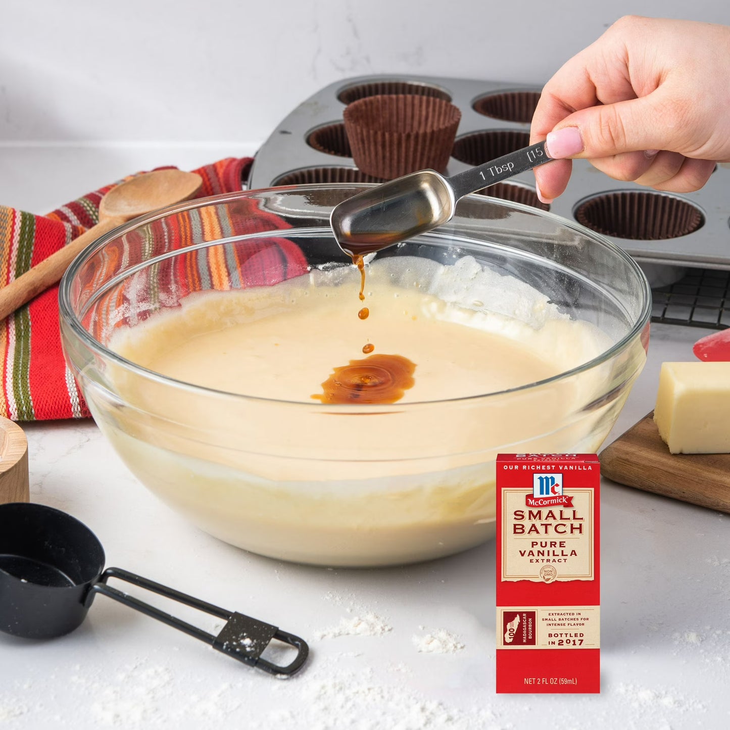 McCormick Small Batch Pure Vanilla Extract, 2.0 fl oz Box