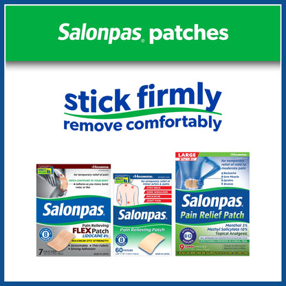 Salonpas Pain Relieving Patch, 20 Count (Pack of 1)
