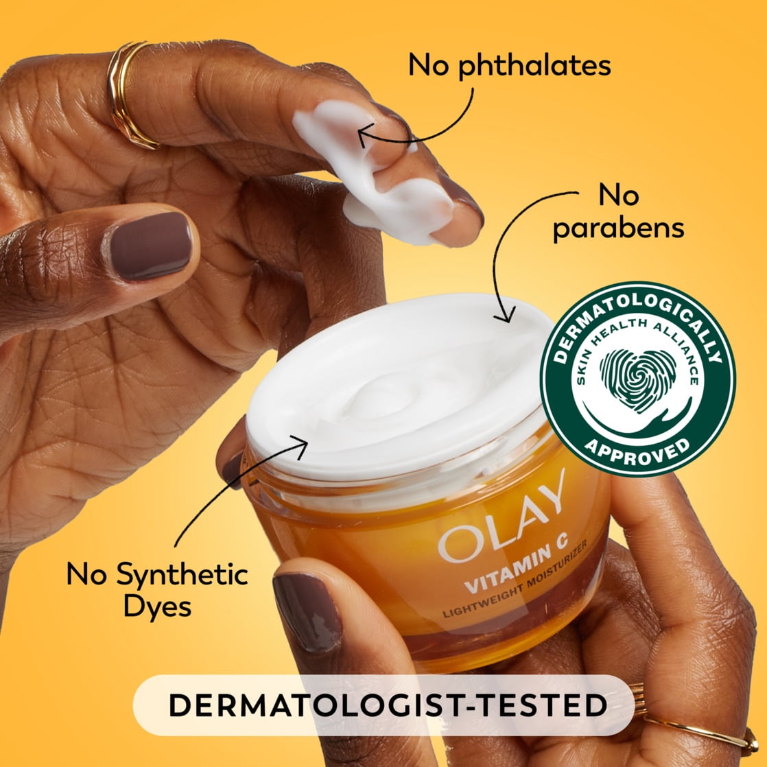 (4 pack) Olay Skin Care Regenerist Vitamin C+ Peptide 24 Facial Moisturizer, Face Cream All Dull Skin, 0.5 oz