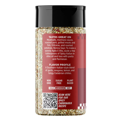 Fire & Smoke Society Spicy Italian Seasoning, 5.3 Ounce Mixed Spices & Seasonings