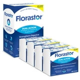 Florastor Dual Action Probiotic and Vitamin D3 Supplement Vegetarian Capsules, 120 ct.