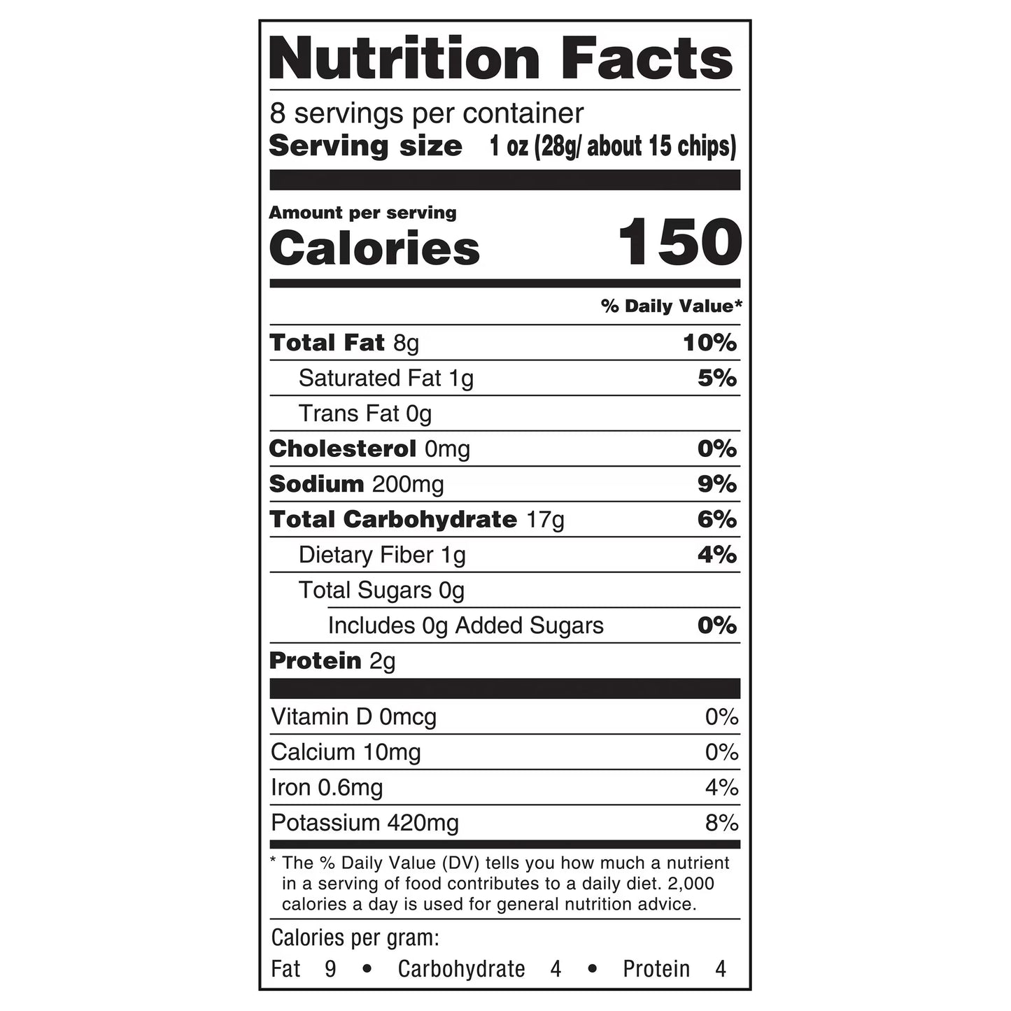 bettergoods Roasted Shishito Pepper & Garlic Wavy Potato Chips, 8 oz
