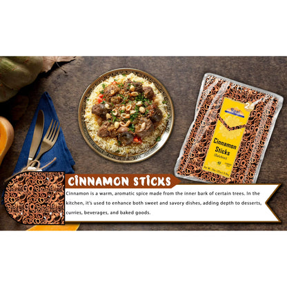 Rani Cinnamon Sticks 32oz (2lbs) 908g Bulk Bag - 175-200 Sticks - Strong Aroma, Perfect for Baking, Cooking & Beverages | 3+ Inches Length - Cassia Saigon Cinnamon from Vietnam | Kosher