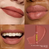 NYX Professional Makeup Fat Matte Lipstick, Smooth Color Long Lasting Lipstick, Rose Robe, 0.07 oz