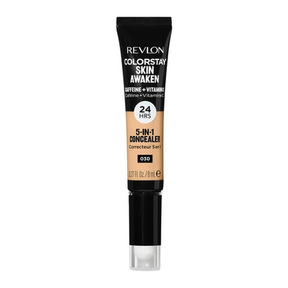 Revlon ColorStay Skin Awaken Cream Concealer Makeup, Longwear, 030 Light Medium, 0.27 fl oz