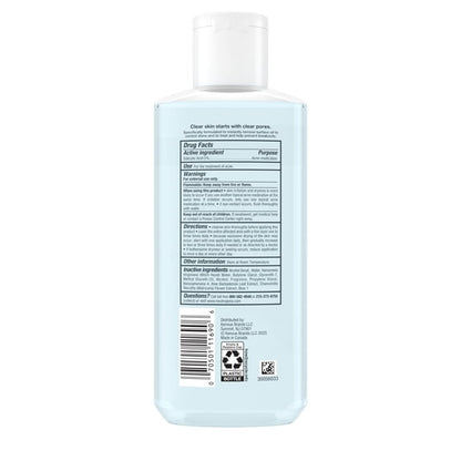 Neutrogena Clear Pore Oil-Eliminating Acne Treatment Astringent, Toner for Face, 8 fl oz