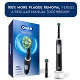 Oral‑B Toothbrush, Pro 1000 Rechargeable Electric Toothbrush, Black, 1 Brush Head, for Adults & Kids 3+