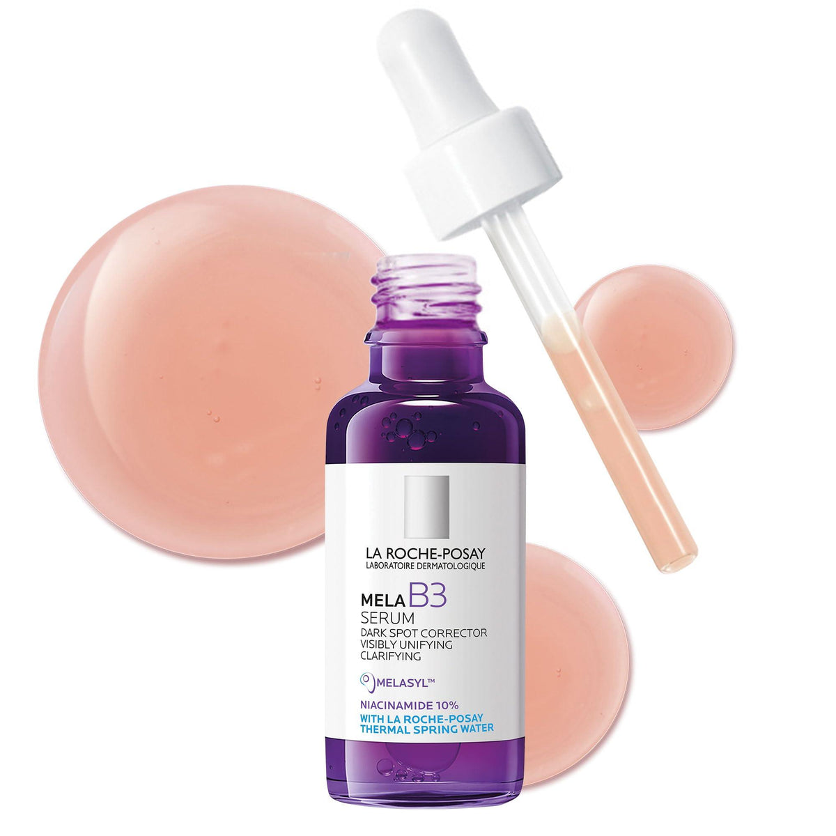 La Roche-Posay Mela B3 Niacinamide Serum, Anti-Aging Dark Spot Corrector