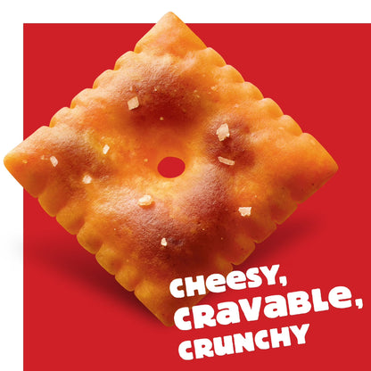 (12 pack) Cheez-It Extra Toasty Cheese Crackers, Baked Snack Crackers, 12.4 oz