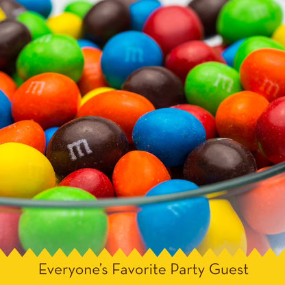 M&M'S Peanut Chocolate Candy Party Size, 42 Ounce Bag, 2 Count