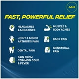 Advil Liqui-Gels Pain Reliever and Fever Reducer, Ibuprofen 200mg Capules, 240 ct.