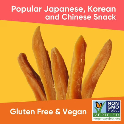 Yammy 1 Ingredient Superfood Snack Variety Pack, Dried Sweet Potato Sticks, Mango Chips, Dragon Fruit Chips, Like Freeze Dried Fruit (Pack of 9)