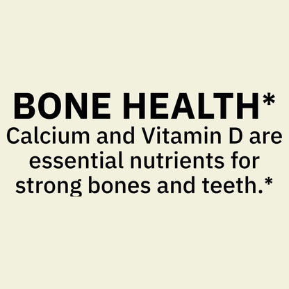 Spring Valley Calcium 500 mg Plus Vitamin D 25 mcg Gummies, 100 Count, Bone Health Dietary Supplement