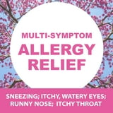 Equate Diphenhydramine HCl 25 mg Antihistamine Complete Allergy Tablet, 100 Count