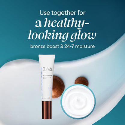 TULA Skin Care Bronze Boost Glow Bronzing Drops - Provides Natural Glow, 1 Fl Oz.