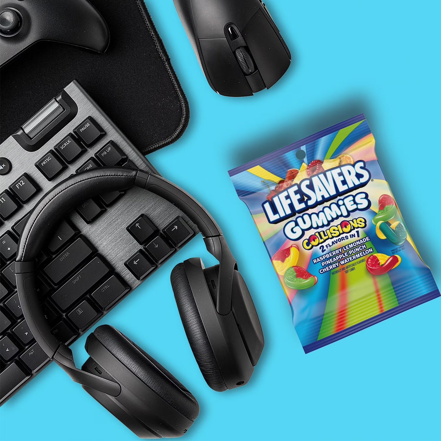 Life Savers Gummies Collisions Gummy Candy Fruit Mix - 4.6 oz Bag