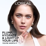 L'Oreal Paris Plump Ambition Plump Ambition Hyaluron Lip Oil Shimmer, Quartz Lights, 0.16 fl oz