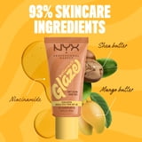 NYX Professional Makeup Buttermelt Glaze Skin Tint with SPF 30, Cashew Butta, All Skin Types, 1.01 fl oz