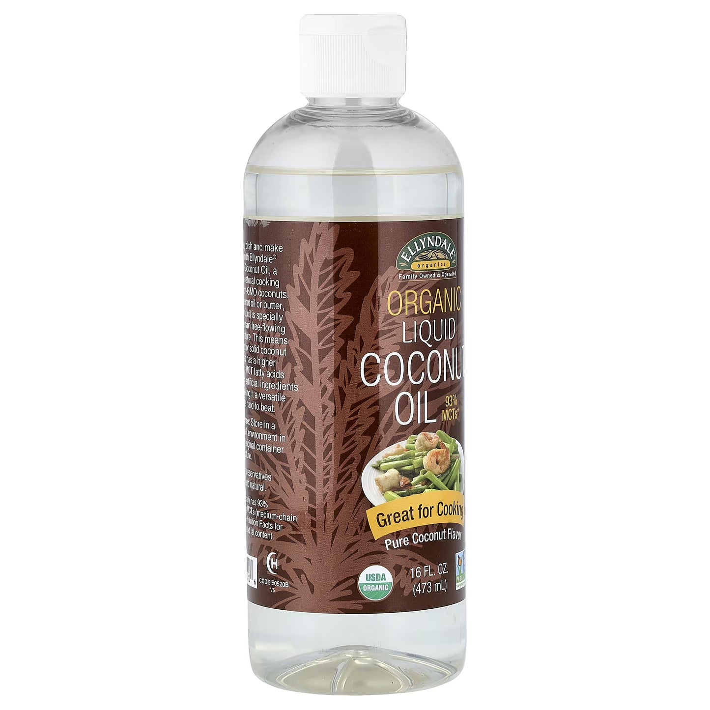 Ellyndale Naturals Liquid Coconut Oil, 16 Fl Oz