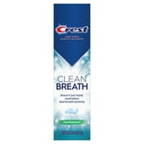 Crest Toothpaste Clean Breath Peppermint 4.6oz - Neutralizes Bad Breath, Antibacterial Protection, Fights Cavities, Freshens Breath, Gently Whitens
