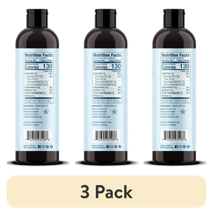 (3 pack) Carrington Farms Hemp Oil, 12oz