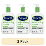 (3 pack) Cetaphil Hydrating Moisturizing Lotion for Normal to Dry Skin, Sensitive Skin, 33.8 Fl Oz