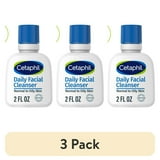 (3 pack) Cetaphil Travel Size Daily Facial Cleanser Face Wash for Sensitive, Normal to Oily Skin, 2 oz