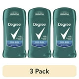 (3 pack) Degree Men Original Antiperspirant Deodorant 48-Hour Sweat & Odor Protection Cool Rush Antiperspirant For Men, 2.6 oz